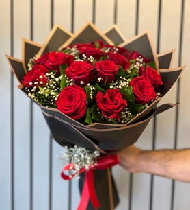 15 Adet Gül Buketi