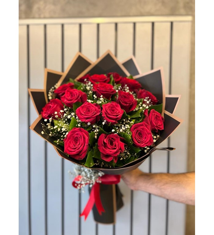 15 Adet Gül Buketi