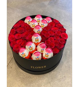 Kırmızı Güller Ve Kinder Joy